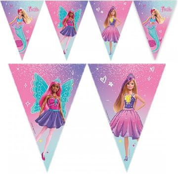 Procos Vijenac od banera i zastave, rođendanska zabava za lutku Barbie