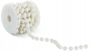 Niz bisera PEARLS Biseri na kalem Bijeli biser Ukrasni COMMUNION 5m