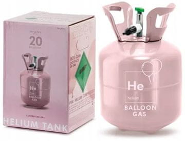 Cilindar za balone s helijem za punjenje balona do 20 komada. Helij za rođendan, jednogodišnjak.