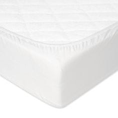 BabyMatex Higijenska podloga Vodootporna plahta JERSEY 80x160x10 Bijela