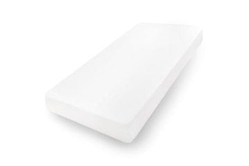 BabyMatex Jersey plahta s uzorkom 60x120x10 PREMIUM bijela