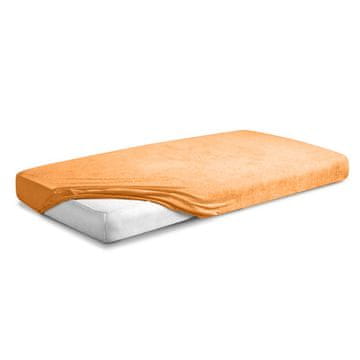 Frotirna plahta 110/120x190/200 PREMIUM boja lososa