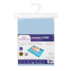 BabyMatex JERSEY navlaka za stol za previjanje 50x70/80 svijetloplava