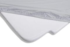 BabyMatex Jersey plahta s uzorkom 58x110x8 siva