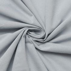 BabyMatex Jersey plahta s uzorkom 58x110x8 siva
