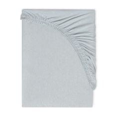 BabyMatex Jersey plahta s uzorkom 58x110x8 siva