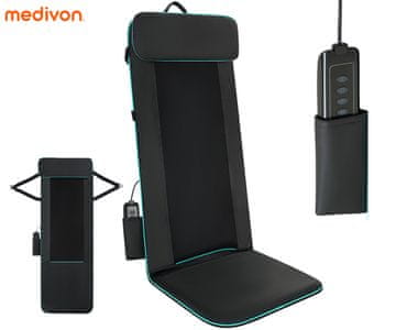 Medivon YOGA 2 masažni jastuk, profesionalni, 3D Shiatzu masaža, grijanje, ActiveContour