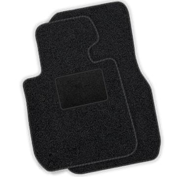 [SP]PL;FI020 crne - Prednje velur prostirke - auto prostirke odgovarajuće za: Fiat Coupe 1993-2000 Crni cijevni okvir