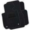 [SP]BM010 crne - Set velur tepiha za pod - autotepihi prikladni za: BMW serije 3 E93 Cabrio 2007.-2013. Crni cijevni okvir
