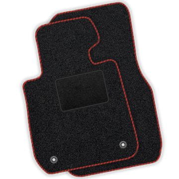 [SP]PL;FI020 crvene - Prednje velur prostirke - auto prostirke koje odgovaraju: Fiat Coupe 1993-2000 Crveni cijevni okvir