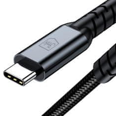 3M Dodaci - 3mk Hyper kabel N-SERIES Thunderbolt 4 2m 48V/5A 40Gb/s 240W 8K60Hz Crni