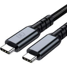 3M Dodaci - 3mk Hyper kabel N-SERIES Thunderbolt 4 2m 48V/5A 40Gb/s 240W 8K60Hz Crni