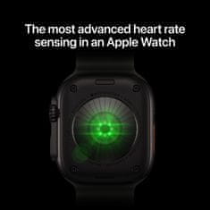Apple Watch Ultra 4 pametni sat, Cellular, 49mm, Natural Titanium kućište, Desert Alpine Loop- M (mjaf4qh/a)