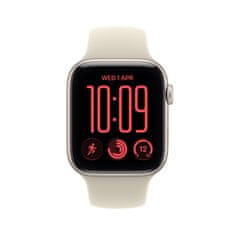 Apple Watch SE3 v2 pametni sat, GPS, 40mm, alu. kućište, Starlight, Sand Sport Band - S/M (mjkr4wf/a)