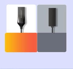 Ugreen Bluetooth 5.3 audio prijemnik USB kabel AUX priključak audio adapter crni (70601 CM309)