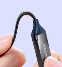 Ugreen Bluetooth 5.3 audio prijemnik USB kabel AUX priključak audio adapter crni (70601 CM309)