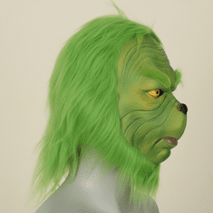 Grinch kostim za odrasle maska za prerušavanje