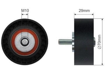 FAST FT44575 BRZI MICRO-V VALJAK ZA ZATEZANJE REMENA