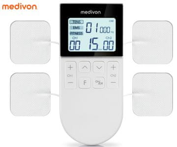 Medivon STREAM PRO EMS mišićni elektrostimulator, 50 programa, MultiZoneRelief