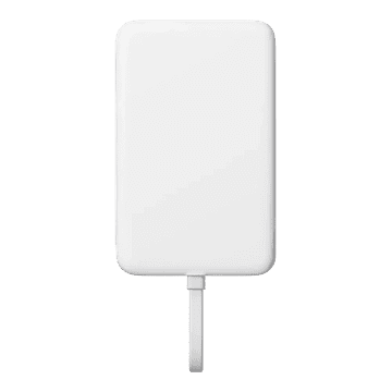 Xiaomi 33W magnetska prijenosna baterija 10000mAh, integrirani kabel, bijela