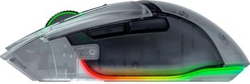 Razer Basilisk V3 Pro 35K bežični gaming miš RF bežični + Bluetooth + USB-A 35000 DPI, fantomsko bijela