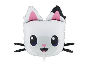 PartyDeco Folija balon Kitty Panduś Mačja kućica Gabi 65 x 57 cm