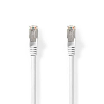 Nedis Mrežni kabel Cat 8.1 | S/FTP | RJ45 muški | RJ45 muški | 3,00 m | Okrugli | LSZH | Bijeli | Oznaka