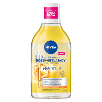 093321 NIVEA Illuminating micelarna voda s 5% seruma 400 ml