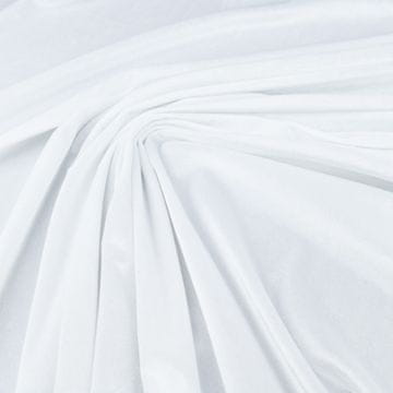 Pletena baršunasta tkanina, bijeli materijal za šivanje, 0,5 m, glatka, mekana