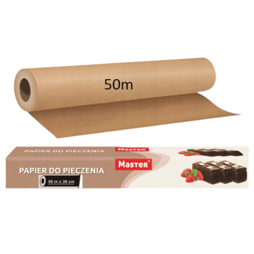 Master Papier do Pieczenia Brązowy 50M