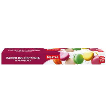 Master Papier do Pieczenia w Arkuszach 20 Sztuk