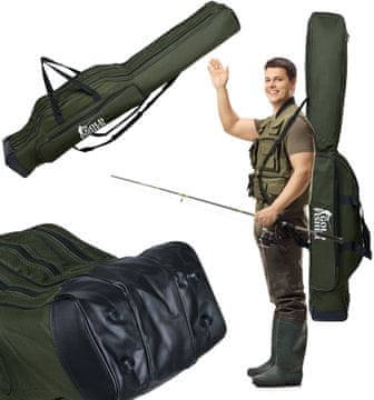 Gockowiak Gold Fisher torba za štap 160 cm s 3 pretinca