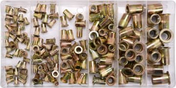 YATO SET ČELIČNIH ZAKOVICA M3-M10, 150 KOM YT-36481