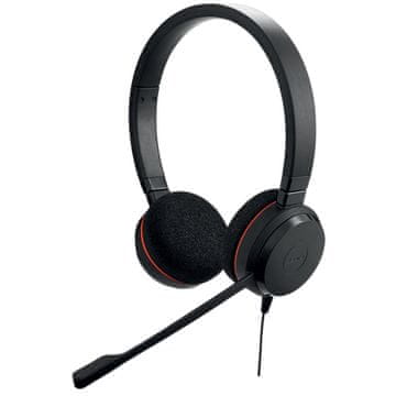 Jabra Evolve 20 žičane slušalice USB-C/A crne