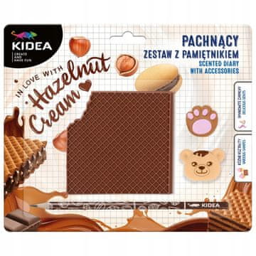 Derform Mirisni dnevnik za djevojčice s dodacima Kidea Wafer