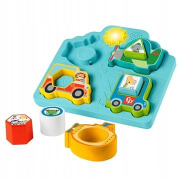 FISHER-PRICE INTERAKTIVNA SLAGALICA VOZILA I OBLICI ZVUK HRP31