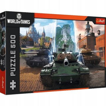 Trefl Slagalica 500 dijelova World of Tanks Vrijeme je za akciju!