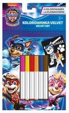 Herlitz Set baršunastih bojanki, 12 komada, Šape na patroli