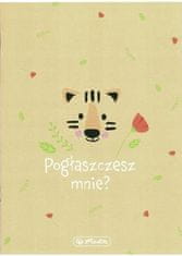 Herlitz Pastel Cute A5 bilježnica, 32 lista, dvostruko linijirana, uska