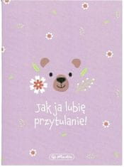 Herlitz Pastel Cute A5 bilježnica, 32 lista, dvostruko linijirana, uska