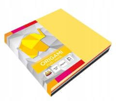 Interdruk Origami papir kvadratni 14x14 cm fluo i pastelne boje 100 listova