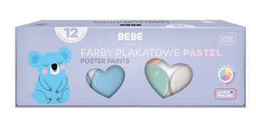 Interdruk Boje za postere 12 boja BEBE Pastel