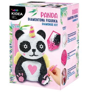 Derform Kidea DIY PANDA DIJAMANTNA FIGURICA 3D KIDEA PERLE