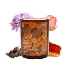 Topla Sienna sojina svijeća Božur, Liči, Frezija, Amber 190 g ekoDetalji