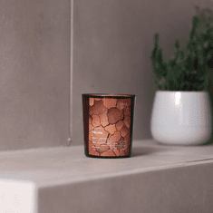 Topla Sienna sojina svijeća - božur, ruža i jantar 60 g ekoDetalji