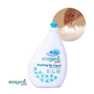 Tekućina za pranje posuđa bez mirisa 500 ml Ecogenic Pure