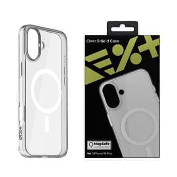 Nikcorp Maskica za iPhone 16 Plus MagSafe prozirna, izdržljiva TPU i PC futrola, magnetska zaštita za mobitel, povišeni rubovi za kameru, otporna na žućenje, podržava bežično punjenje, precizni otvori