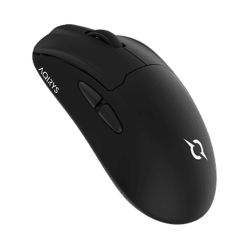 Nikcorp Gaming miš bežični lagani 58g, 12000 DPI, PixArt 3311 senzor, Bluetooth 5.0, 2.4 GHz, USB-C, RGB osvjetljenje, simetričan dizajn, PTFE klizači, priključna stanica i kabel, crni, za PC računalo