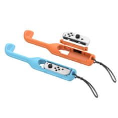 Joy-Con GOLF SET Rukohvat za NS/NS2 Inferno narančastu i hidro plavu