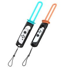 držač za Joy-Con SWORD SET za NS/NS2 Inferno narančastu i hidro plavu